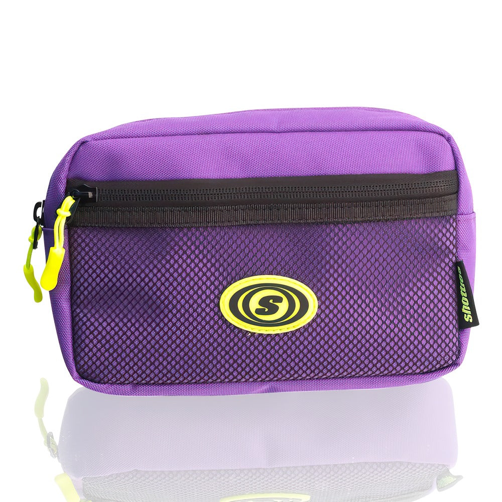 Shotties - Smell Proof Side Bag - Purple stright