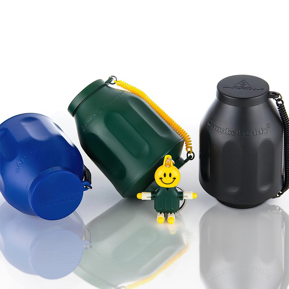 Smoke Buddy - Original Air Filter - Bottle Green black cobalt blue multipack