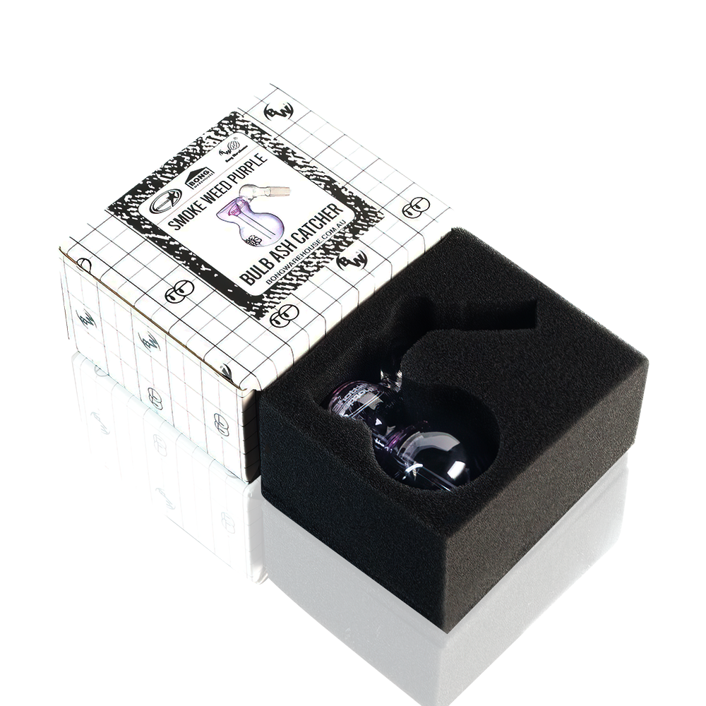 BW - Bulb Ash Catcher - Smoke Weed Purple