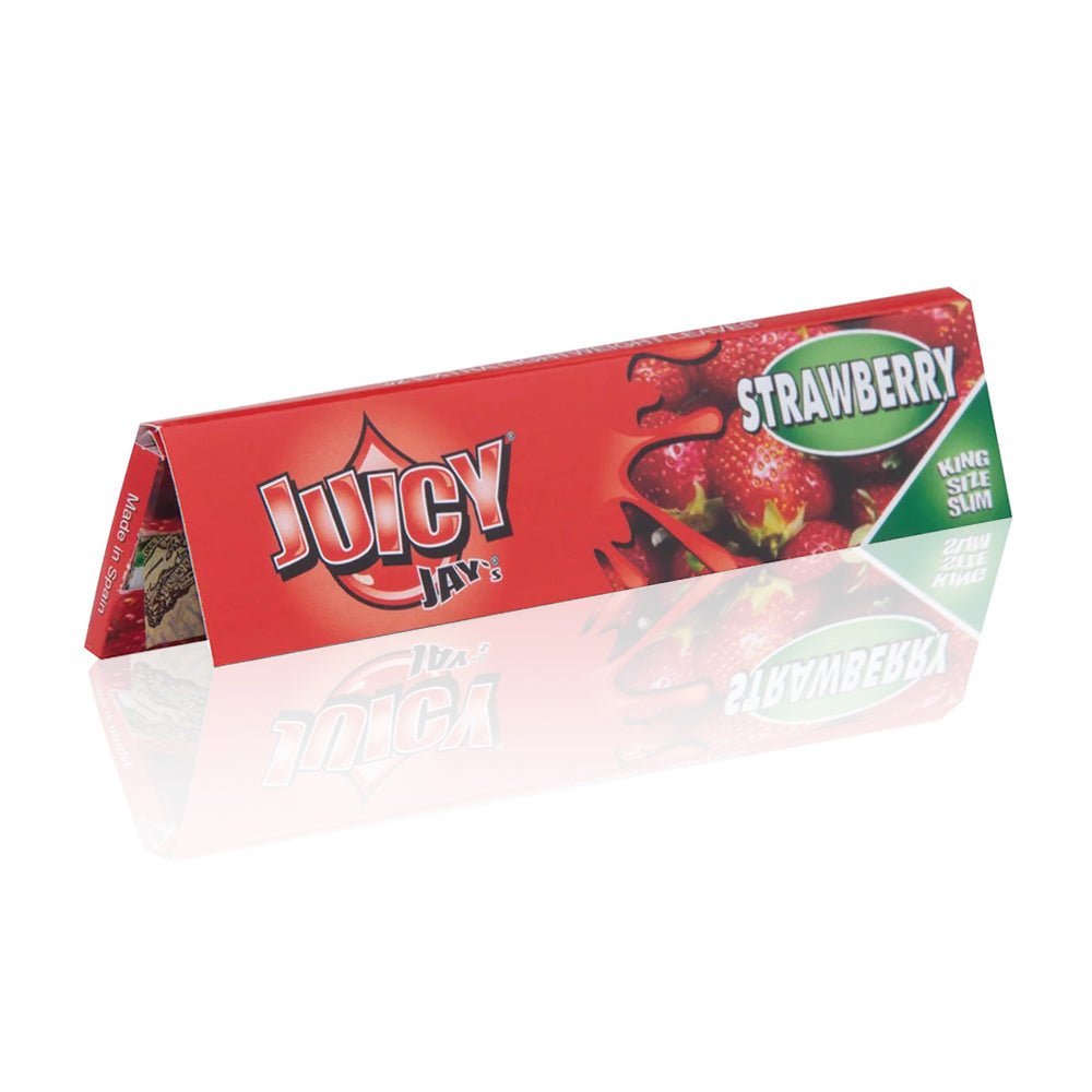 Juicy Jay's - Hemp Papers King Size Slim - Strawberry