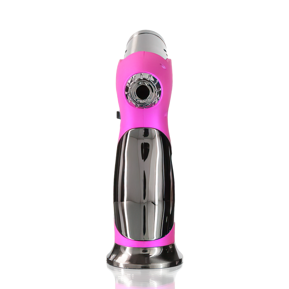 Tiko - Gun Jet Torch Lighter - Pink back