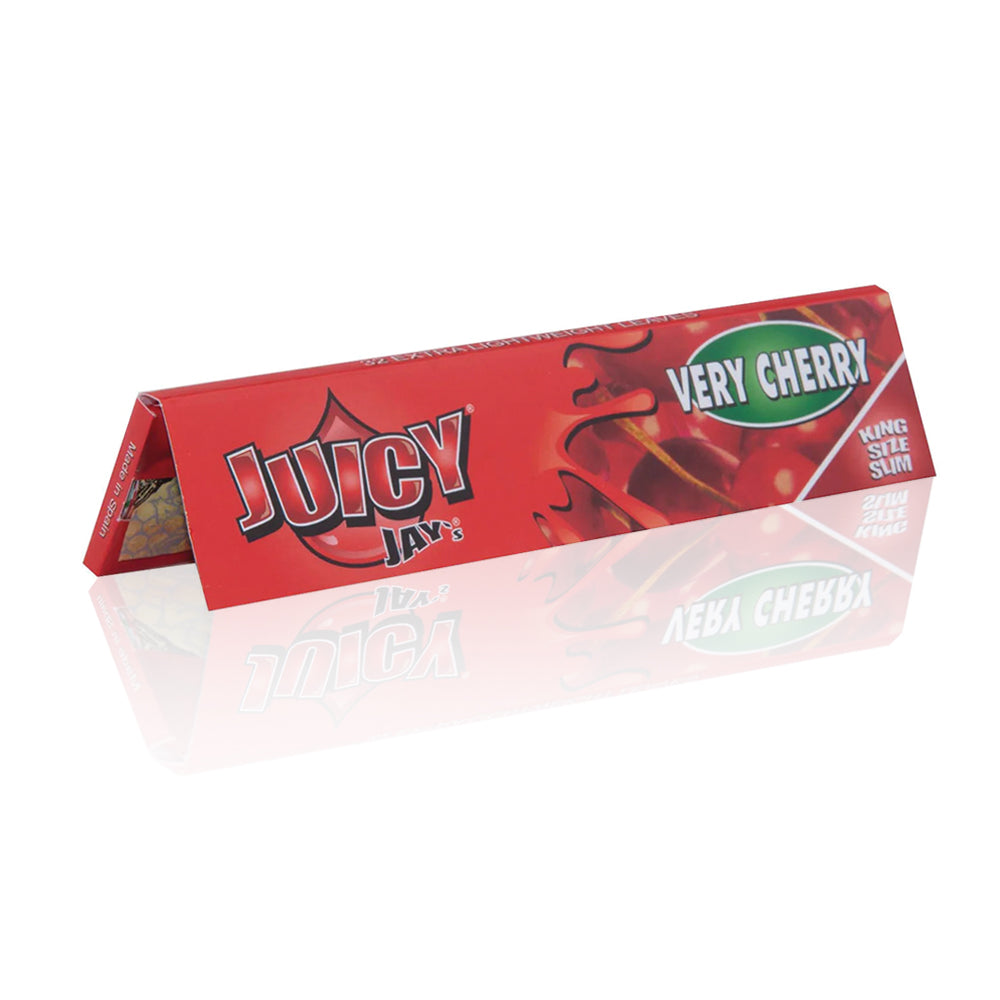 Juicy Jay's - Hemp Papers King Size Slim - Very Cherry