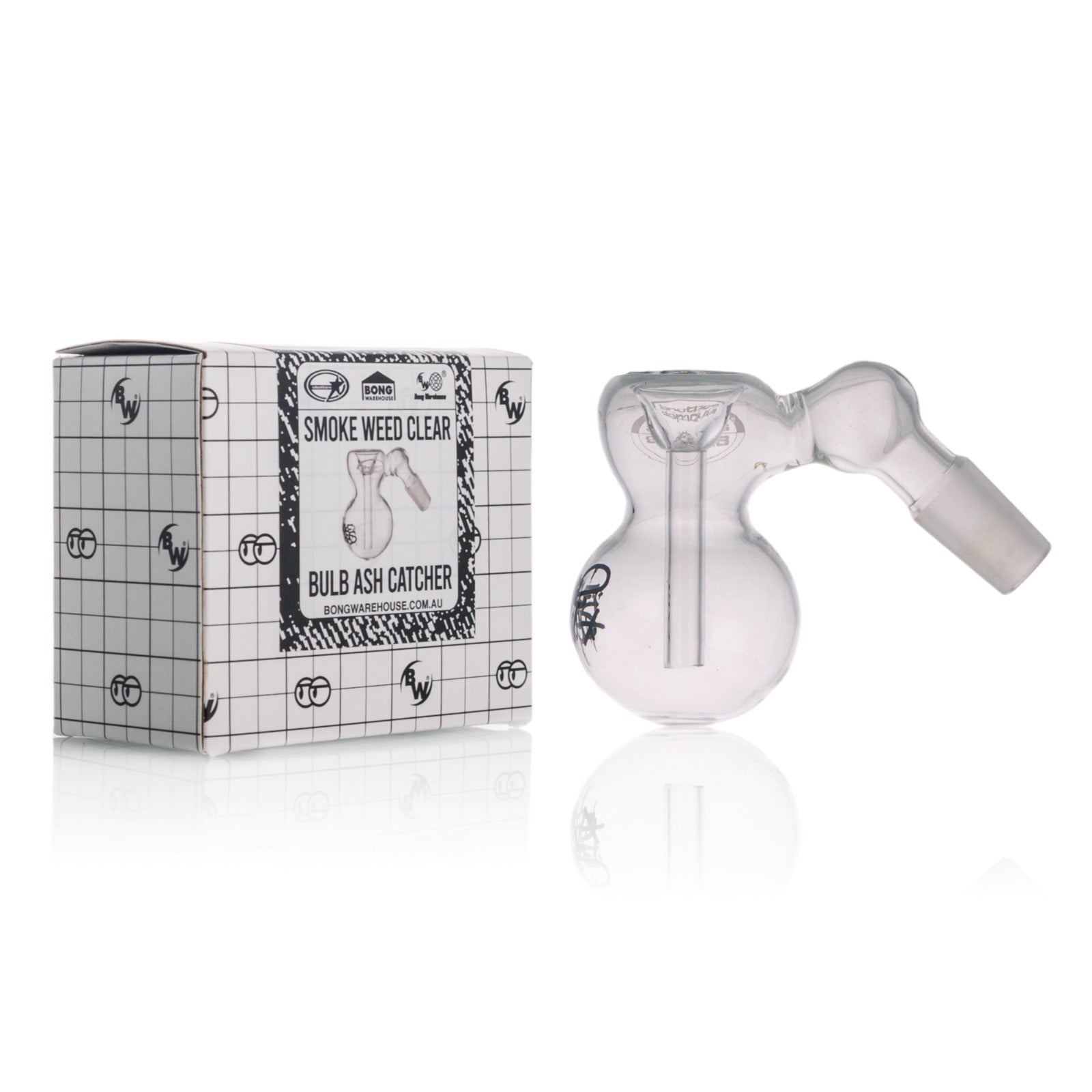Bong Warehouse - Bulb Ash Catcher - Smoke Weed Clear