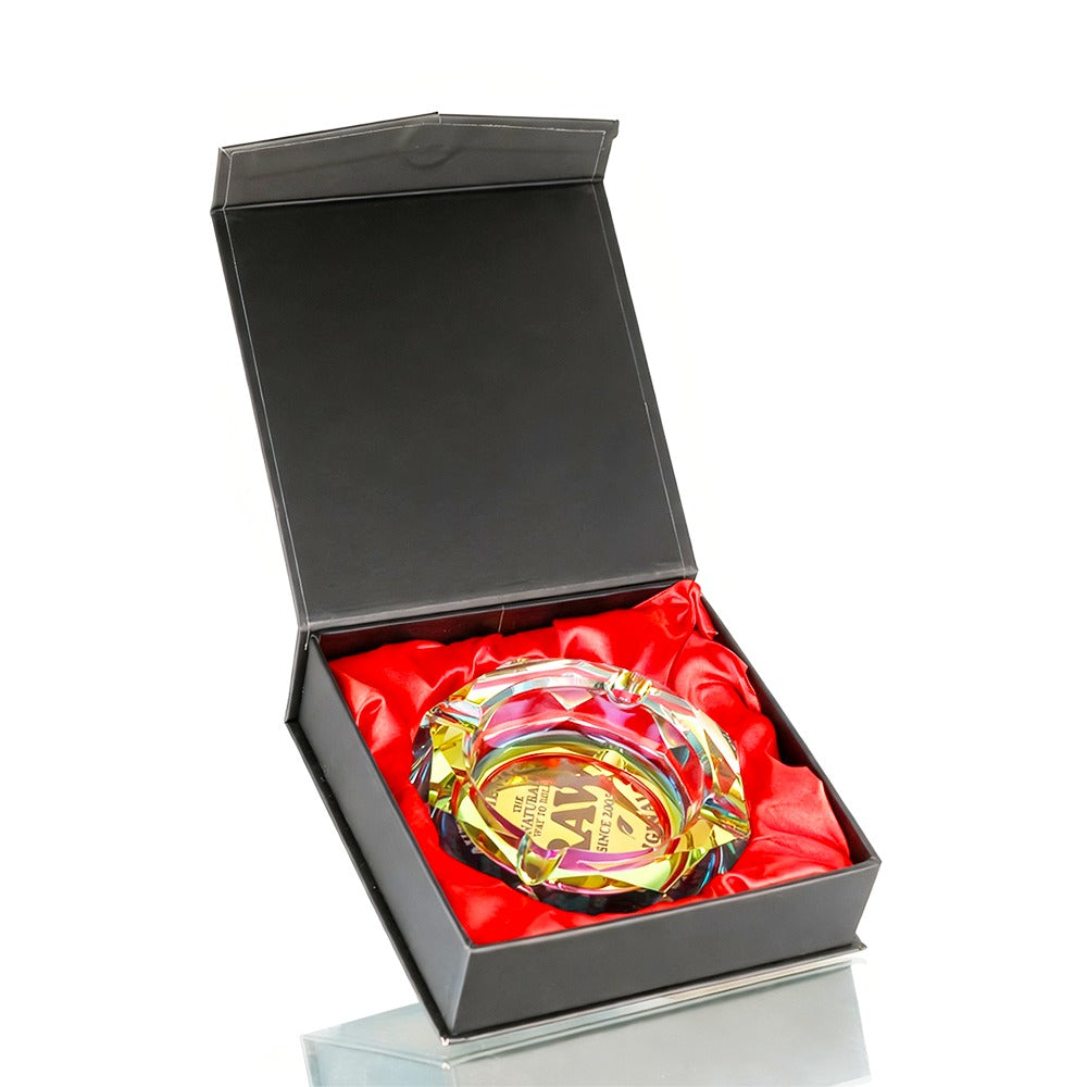 RAW - Glass Ash Tray - Rainbow