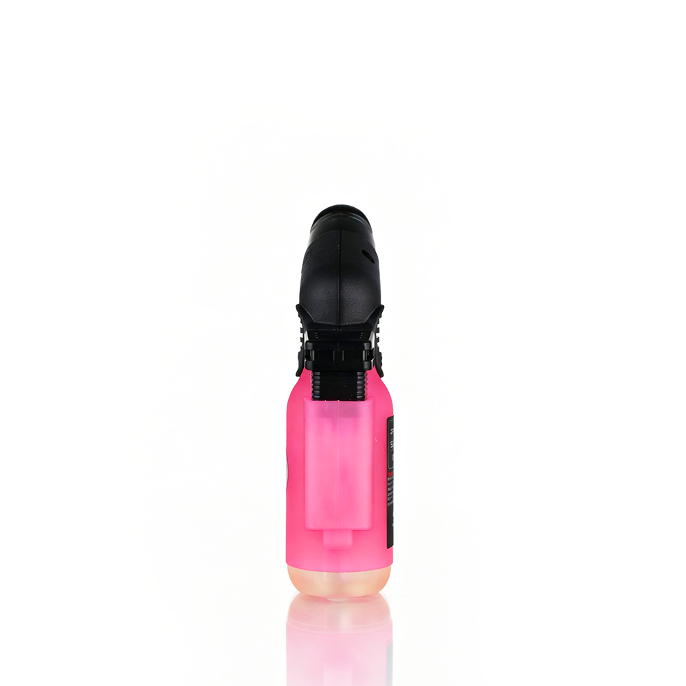 Zengaz - Angle Torch Lighter - Pink on a white background