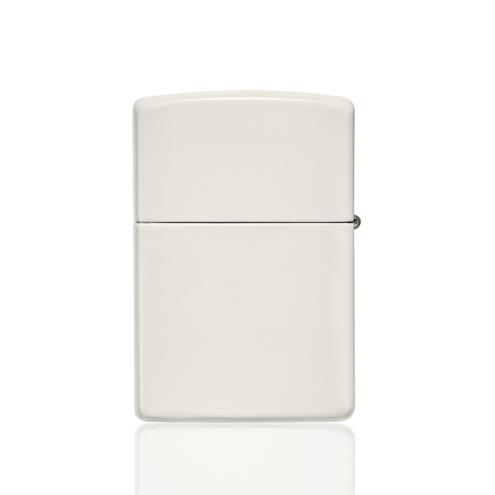 Zippo Lighter - White Glow In the Dark back