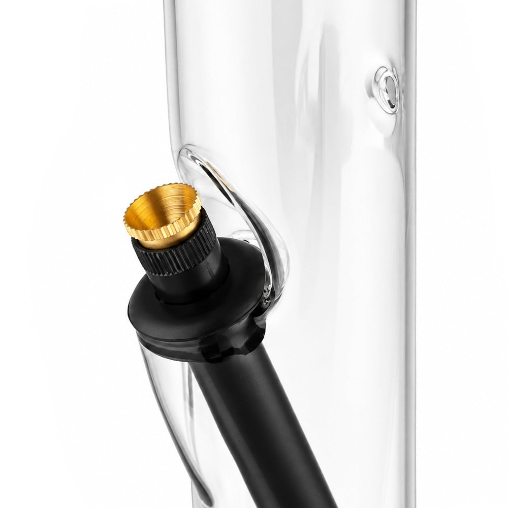 Agung - Didge Glass 31cm Tube Bong - Clear