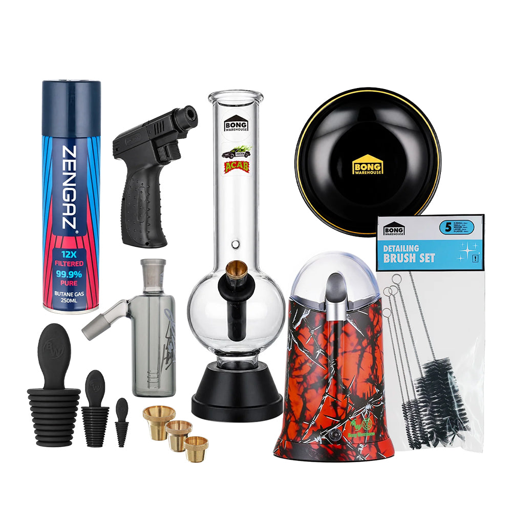 Bong Warehouse Bong & Accessories All-in-one Smoking Bundle