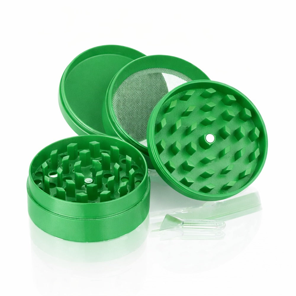 BW Round Metal Weed and Herb Green metal weed grinder