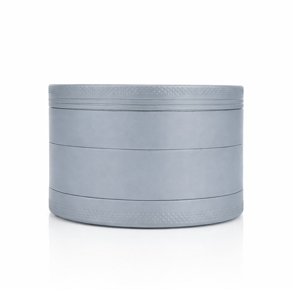 BW Round Metal Weed and Herb Grey metal weed grinder
