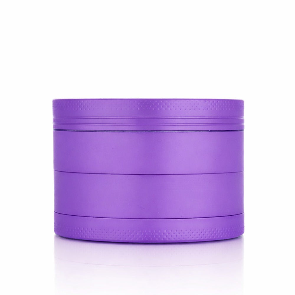 BW Round Metal Weed and Herb Purple metal weed grinder