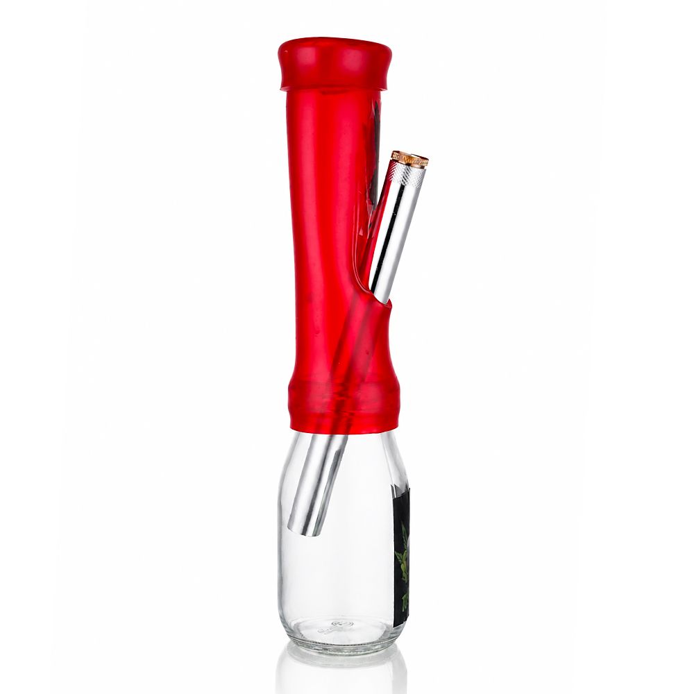 Bong Warehouse 27cm red Shisha Springer Bong side view