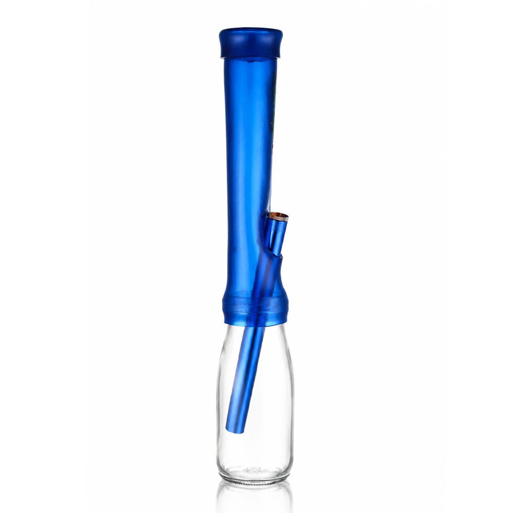 35cm blue Shisha Springer Bong side viiew