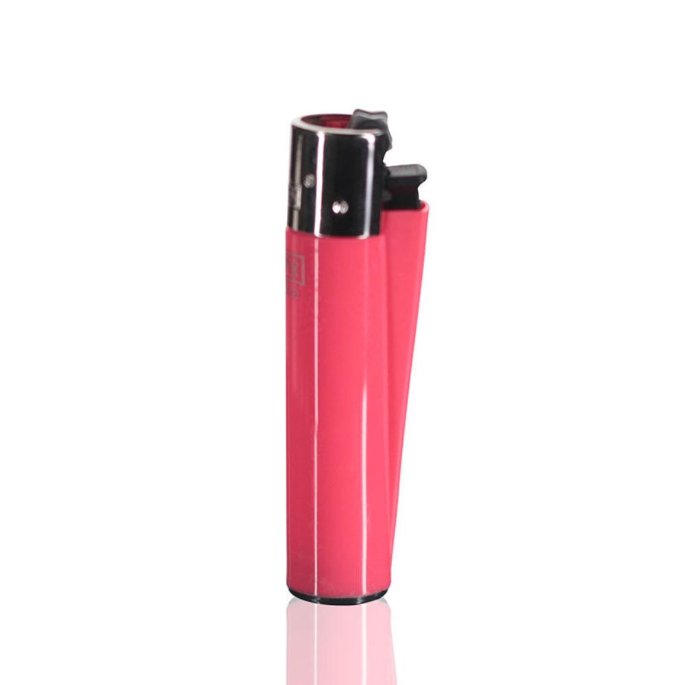 Clipper Lighter Large Solid - Pink