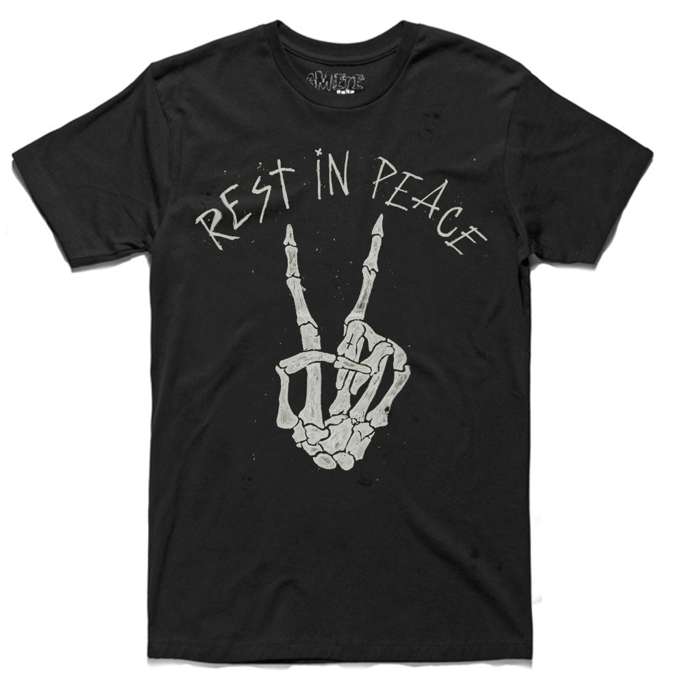 Amiete Rest In Peace - Black T-shirt
