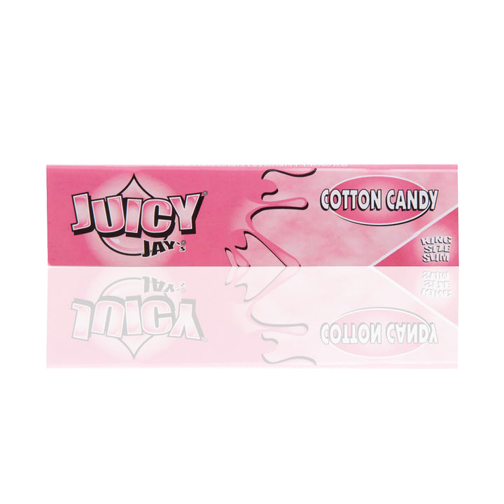 Papeles de cáñamo Cotton Candy de Juicy Jay's - King Size Slim