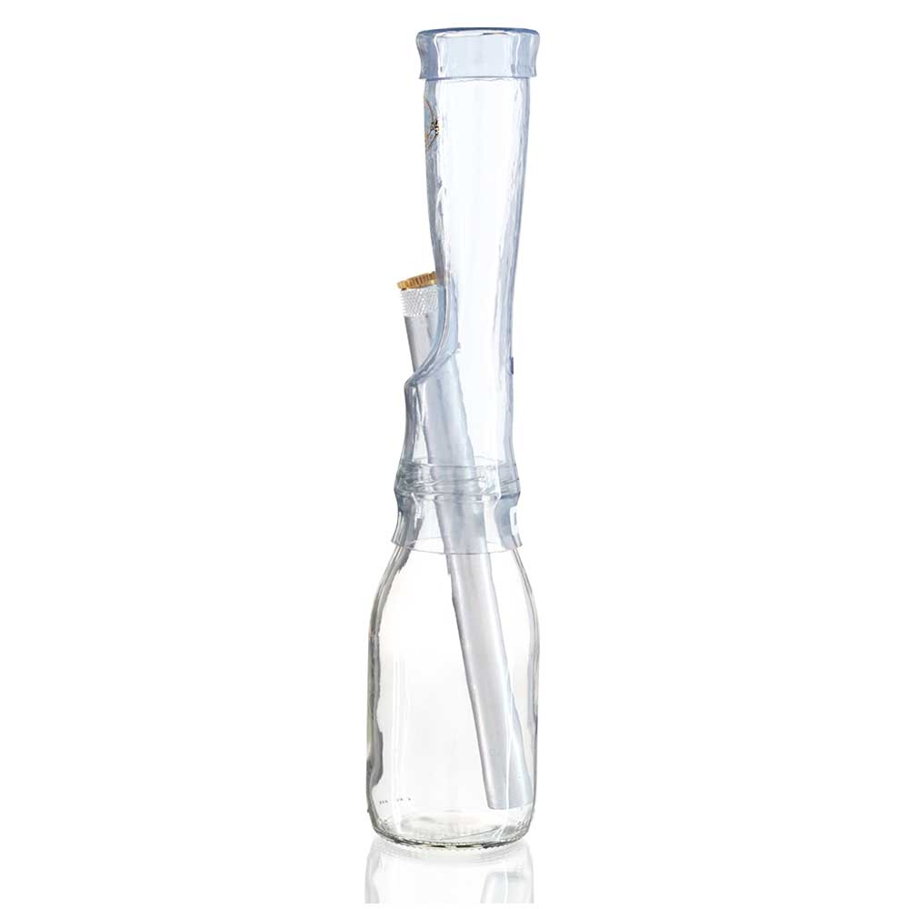 Agung - 32cm Springy Bong - clear side
