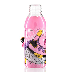 Mini Bottle 17.5cm Glass Bong - Pink Buu back