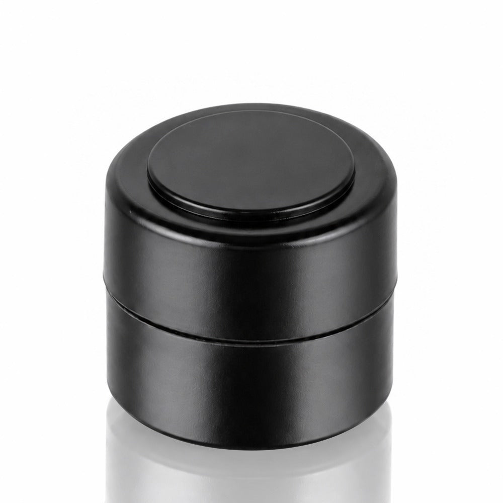 Black Silicone Dab Wax Container 2ml – Angle View | Bong Warehouse