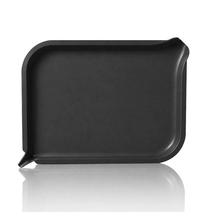 Speech Bubble Rolling Tray - Black - Front View - Novelty Smoking Rolling Tray - Bong Warehouse