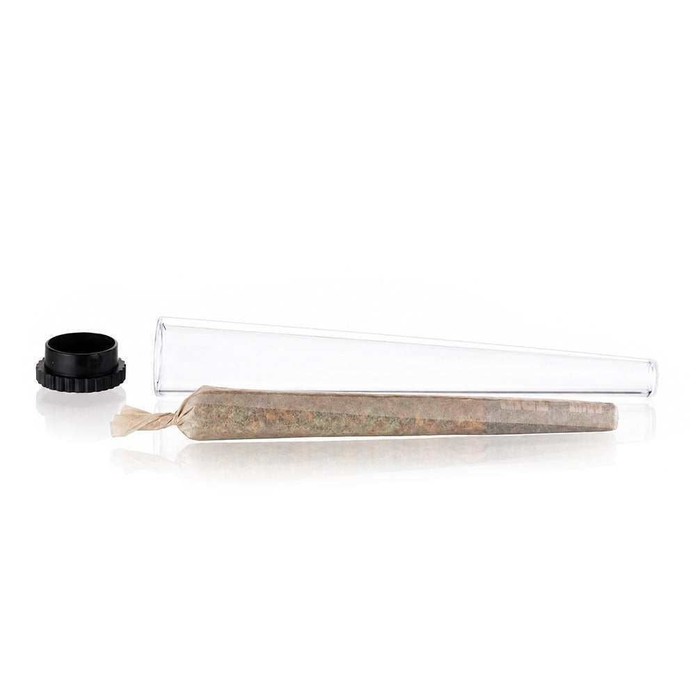 Bong Warehouse Doob Tube Components - Clear Tube with Cap and Joint