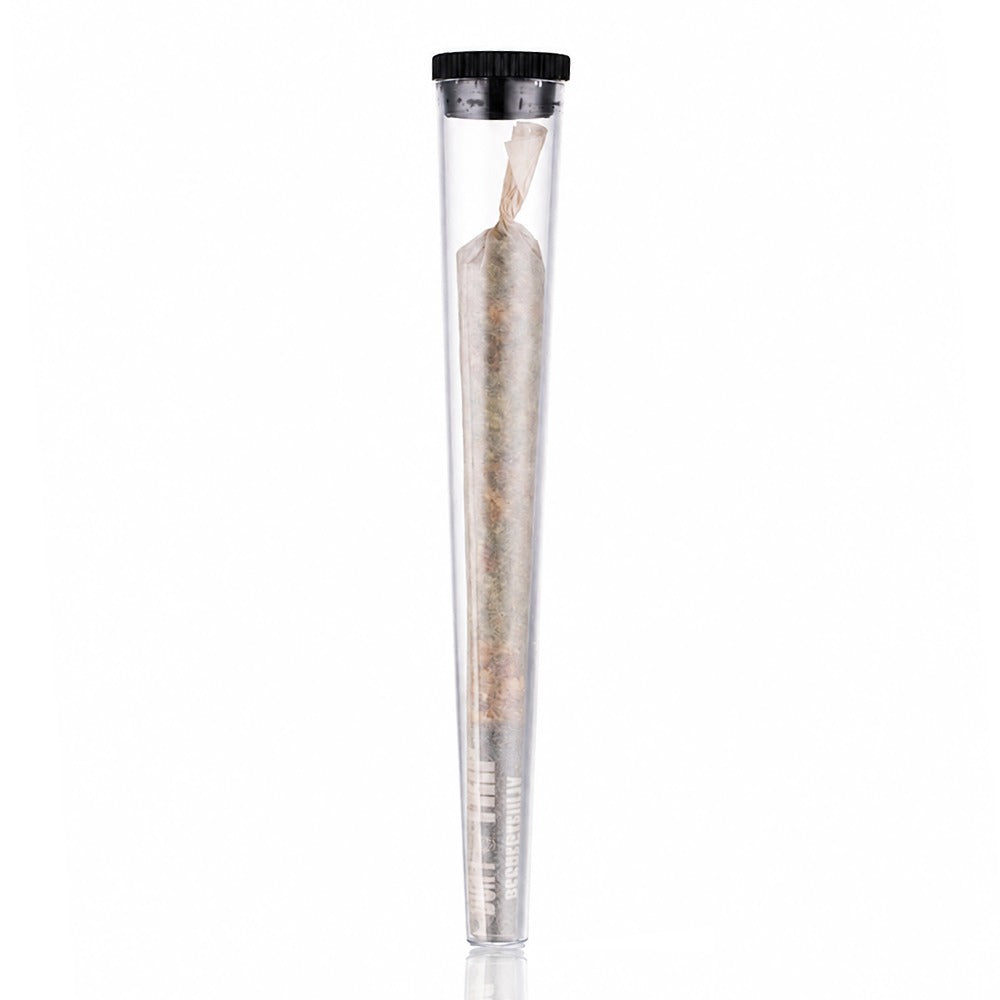 Bong Warehouse Doob Tube - Front View with Joint Inside (02)