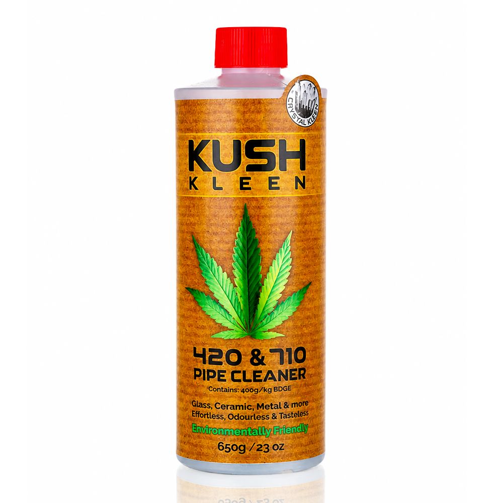 Bong Warehouse Kush Kleen 420 & 710 Pipe Cleaner 650g bottle front view