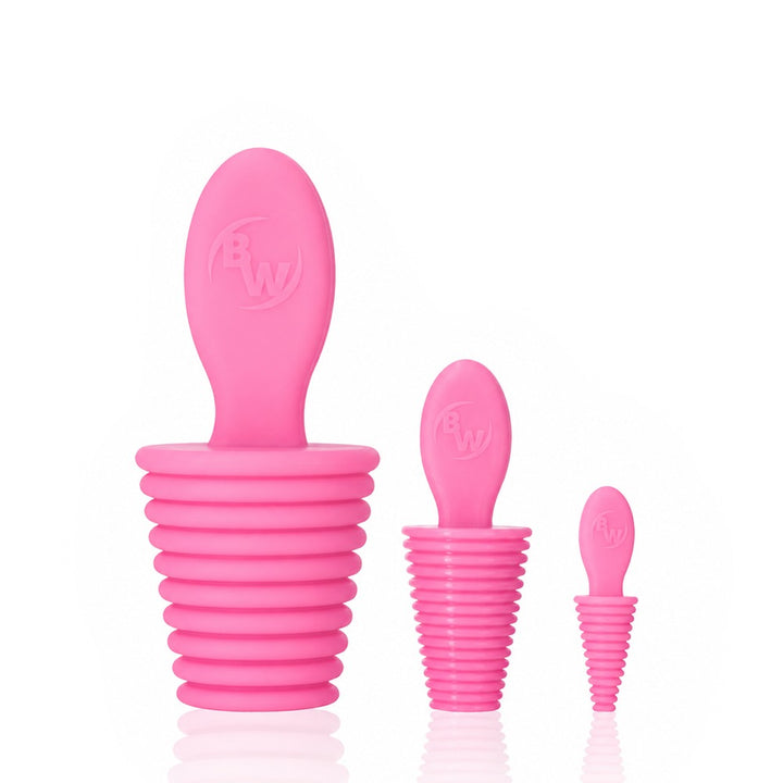 BW - Glass Bong Cleaning Plugs 3 pack - Pink