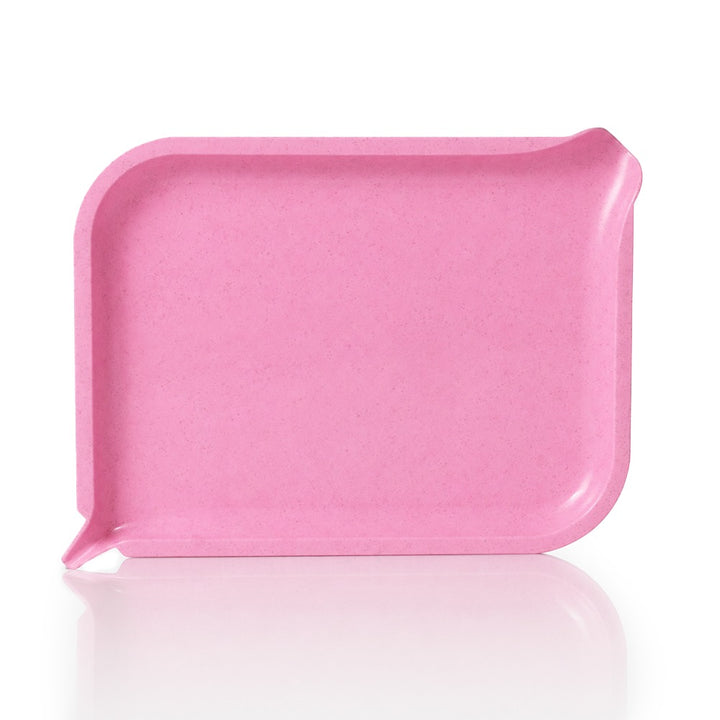 Speech Bubble Rolling Tray - Pink - Front View - Novelty Smoking Rolling Tray - Bong Warehouse