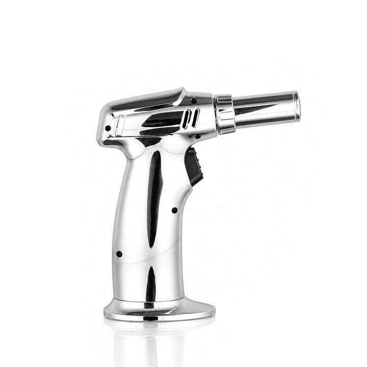 BW - Switchable Flame Metal Jet Torch Lighter - Silver