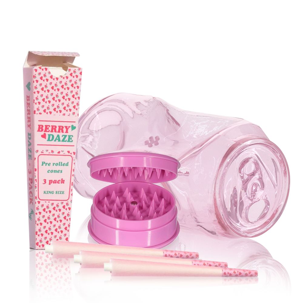 BW - 3 Piece Smoking Bundle 2 - Pink