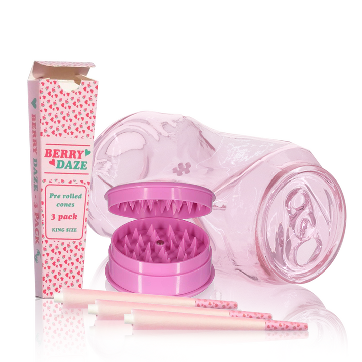 BW - 3 Piece Smoking Bundle 2 - Pink
