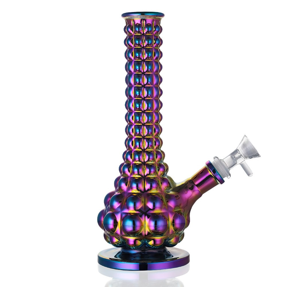 BW - Genie Bottle Glass Bong - Rainbow right side