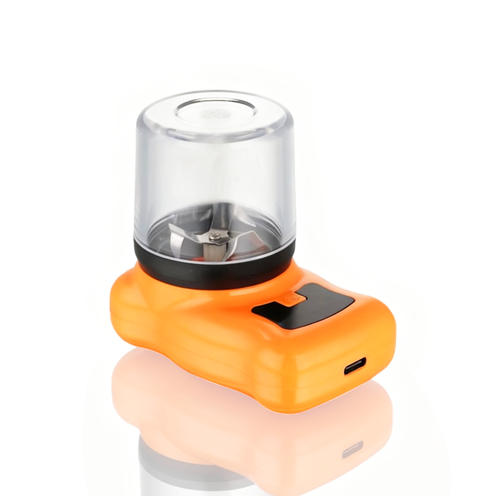 BW - Mini Electric Herb & Weed Grinder - Orange V2