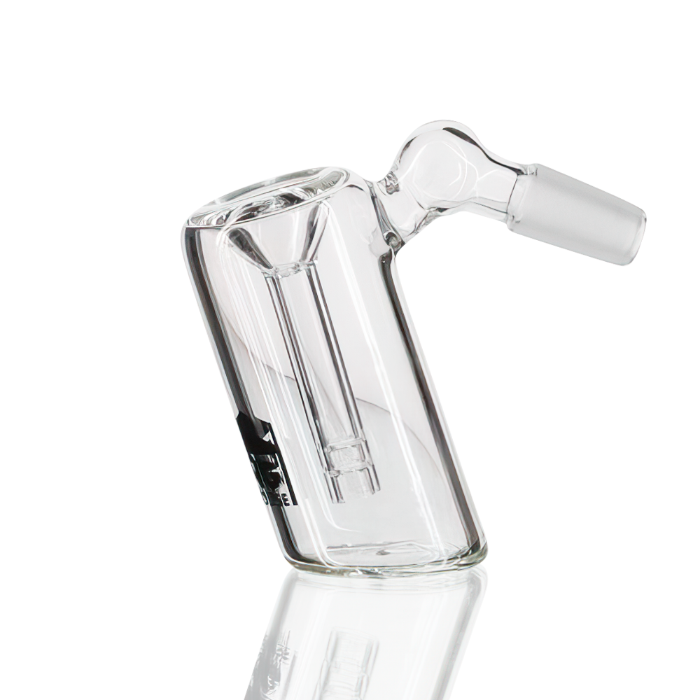 Agung - Aschenfänger aus Glas mit Metallstiel und Kegelstück - Verschiedene Farben