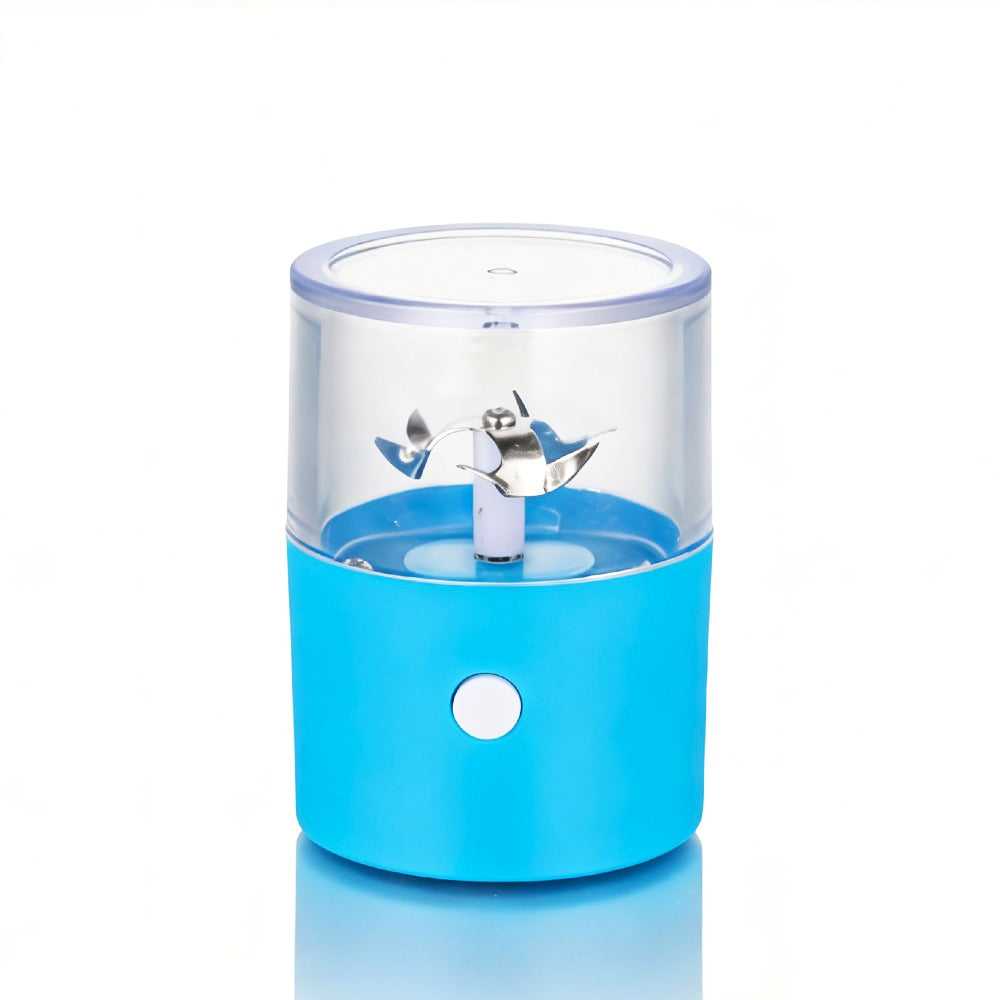 Blue BW – Mini Portable Electric Grinder – One-Touch Rechargeable – Blue on a white background