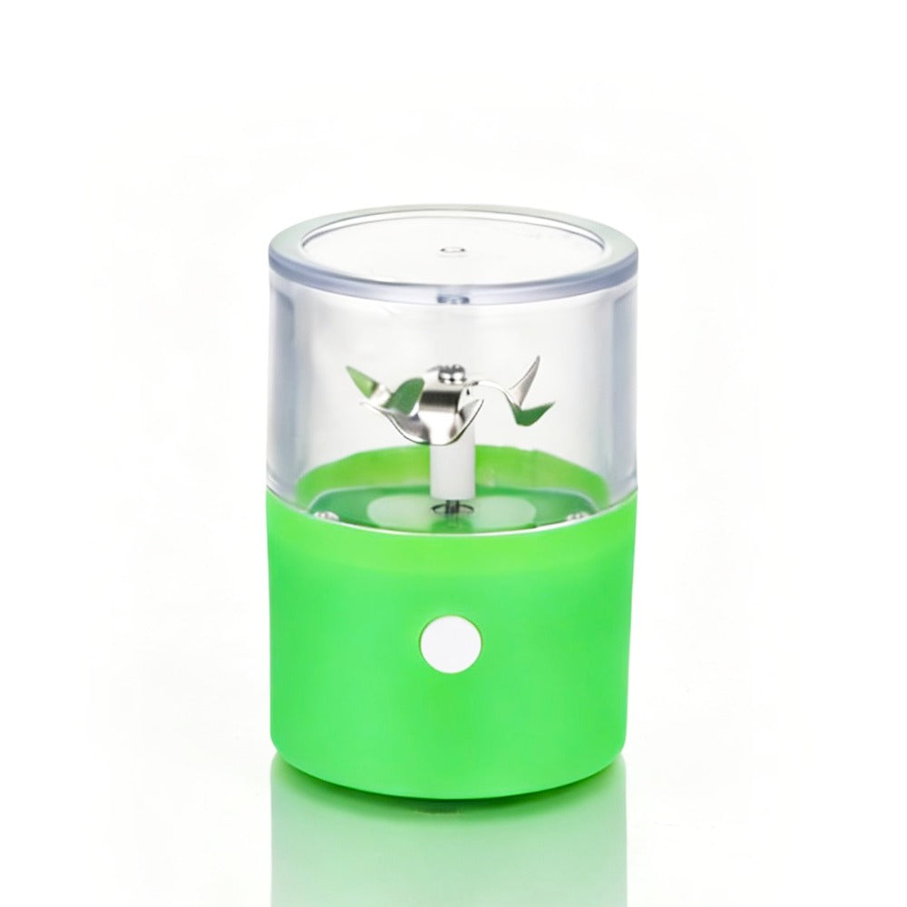 Green BW – Mini Portable Electric Grinder – One-Touch Rechargeable  on a white background