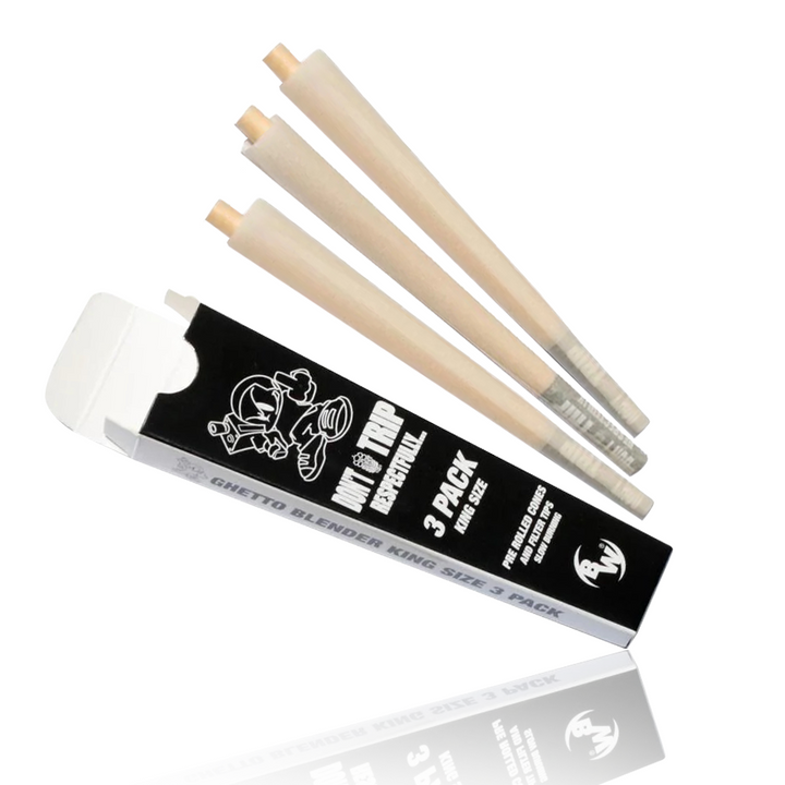 Bong Warehouse - King Sized Pre Rolled Cones - 3 Pack - Ghetto Blender