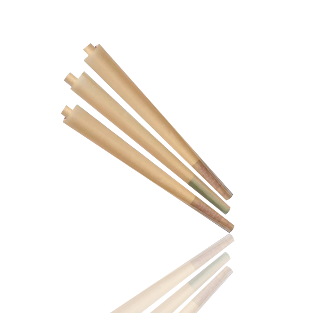 Bong Warehouse - King Sized Pre Rolled Cones - 3 Pack - Hemp Magic standing