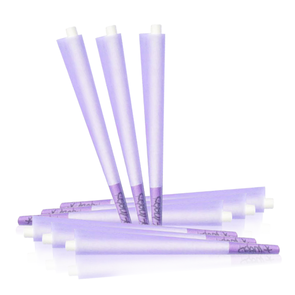 Bong Warehouse - King Sized Pre Rolled Cones - 50 Pack - Smoke Weed Graffiti cones