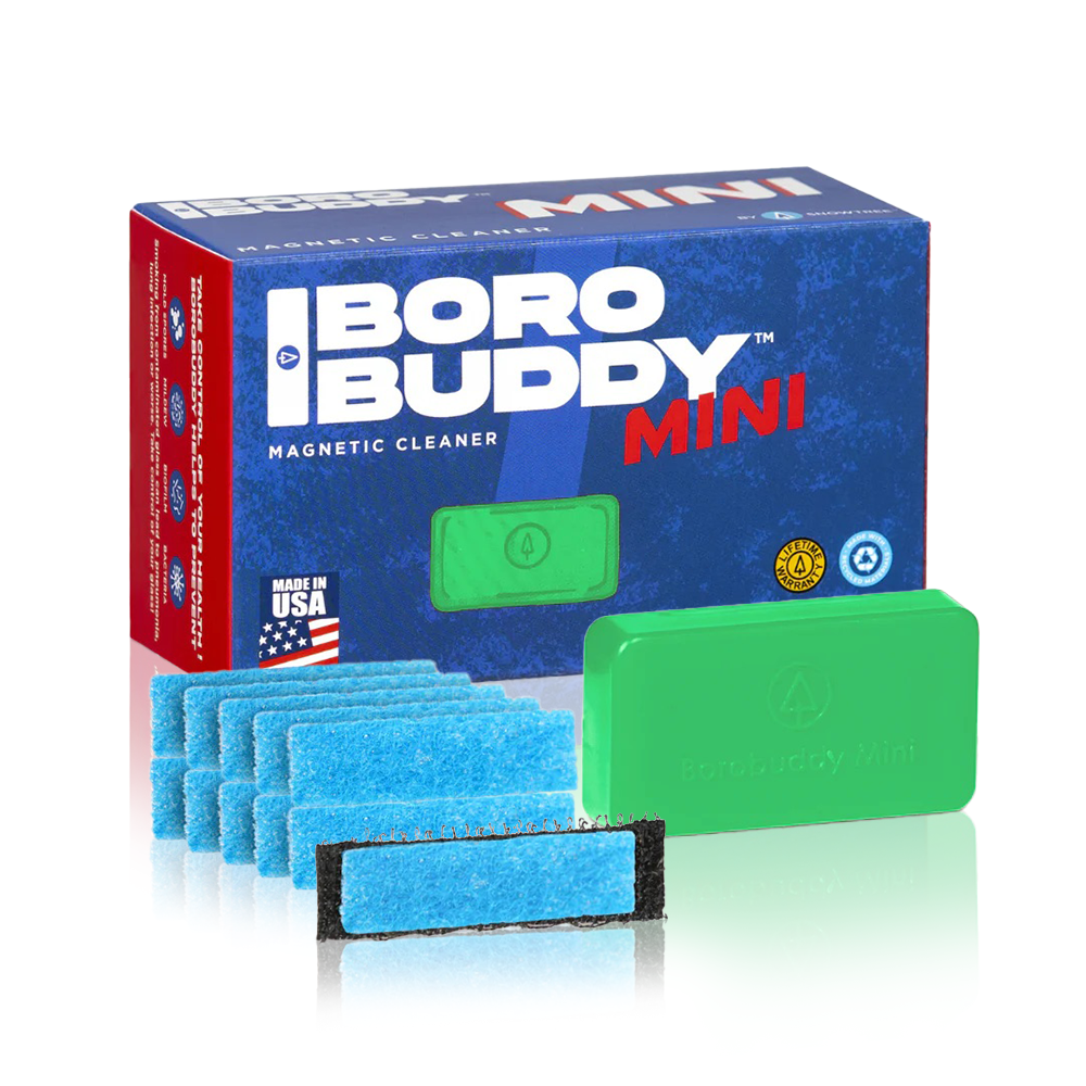 Boro Buddy Mini - Magnetic Glass Bong Cleaner items