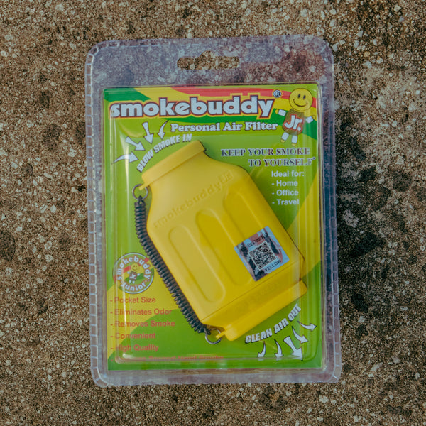 Smoke Buddy Air Filter Junior in Yellow from Bong Warehouse