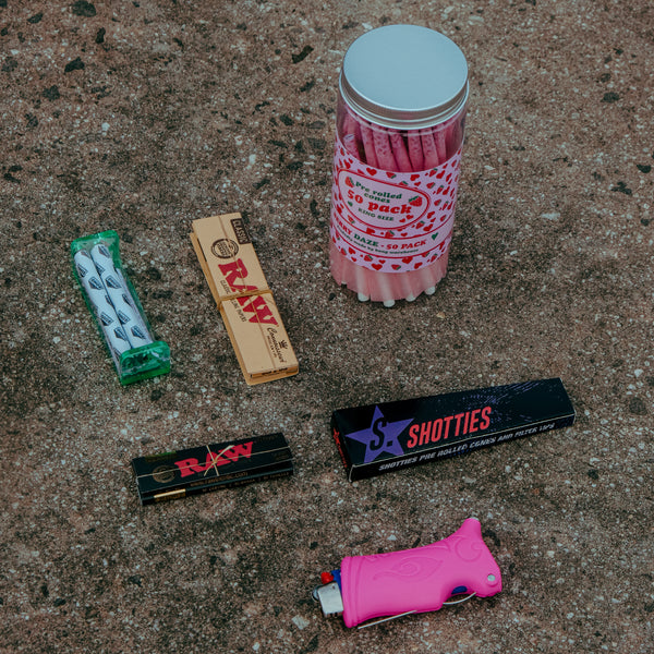 Berry Daze King Sized Pre Rolled Cones nd other rollied papers with lighters  from Bong Warehouse for joint smoking 