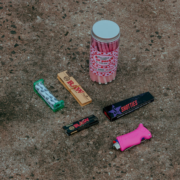 RAW - Classic King Size Slim Joint Rolling Papers and Tips from Bong Warehouse and other smoking paper and lighter
