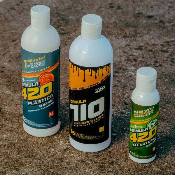 Bong Warehouse Glass Bongs Cleaner Liquid in various sizes