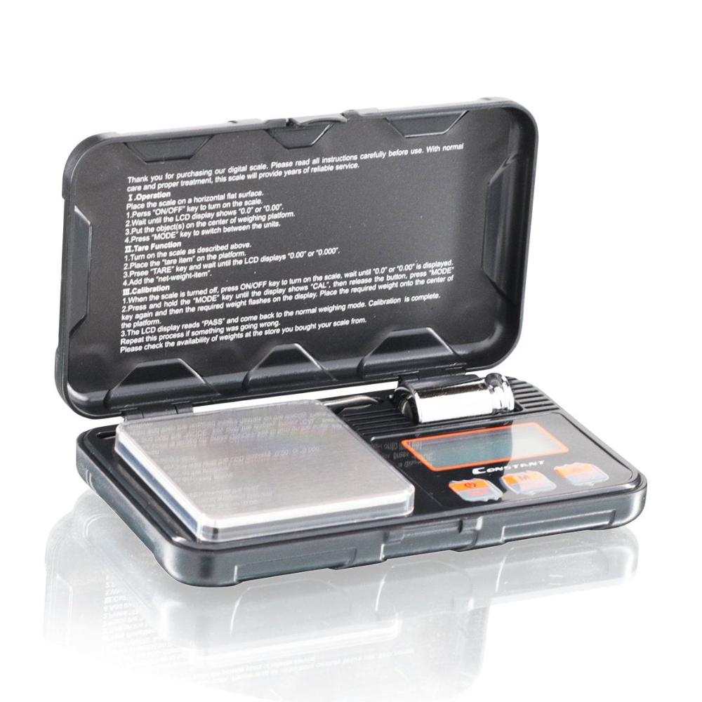 Constant Digital Pocket Scale 200x0.01g - Black open 2