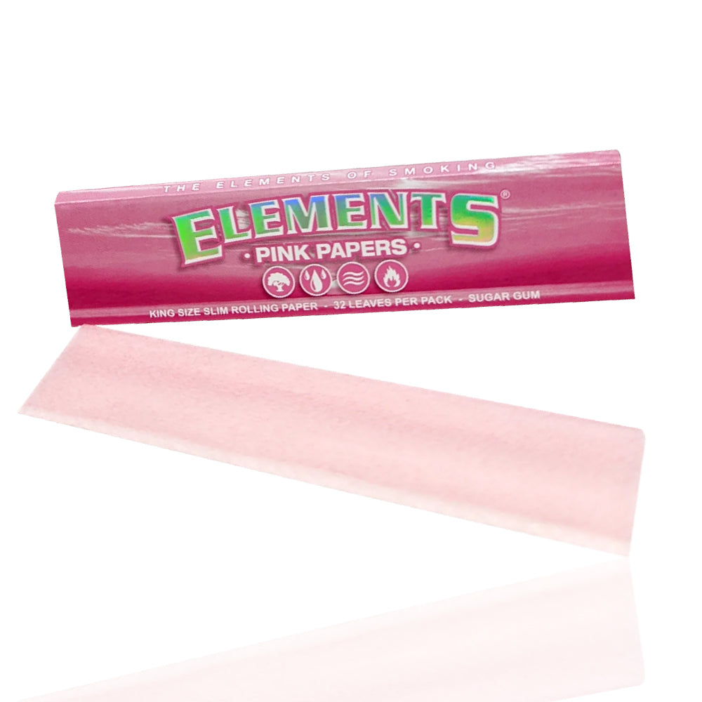 Elements - 1 1/4 Papers - Pink flat