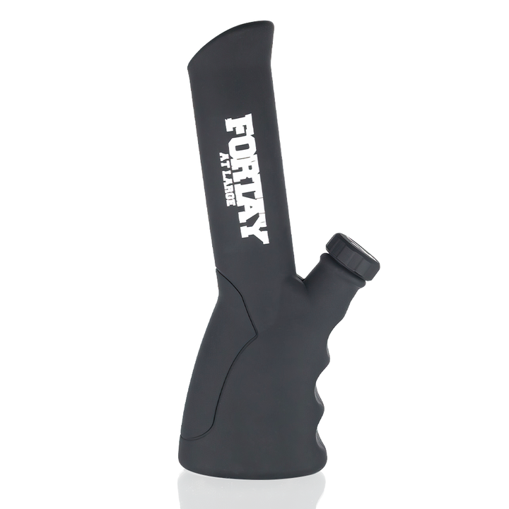 Fortay At Large - 24cm Silicone Gripper Bong - Black right