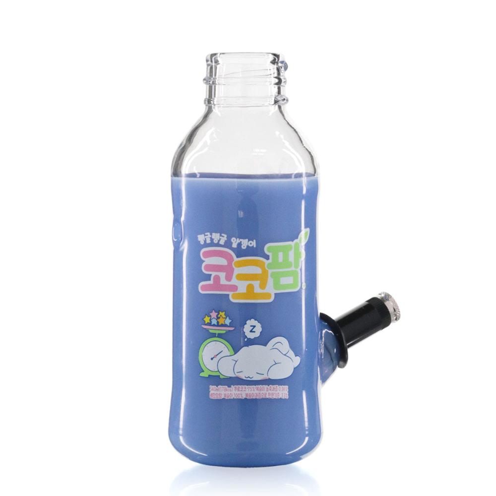 GATORBEUG - OMG Cute! 18cm Glass Bottle Bong - Blue right