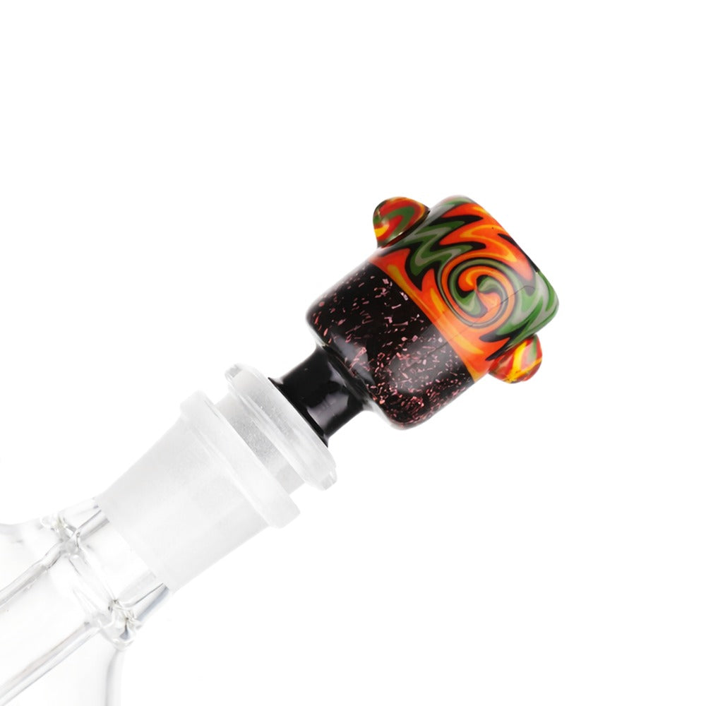 Glass Cone Piece YX-AS06 Orange